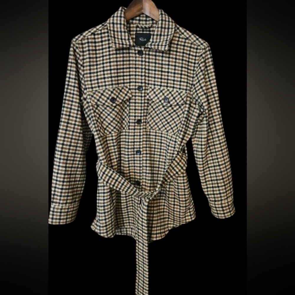 NWOT Rails Rhodes Jacket Ochre Sand Mocha Color - Picture 6 of 10